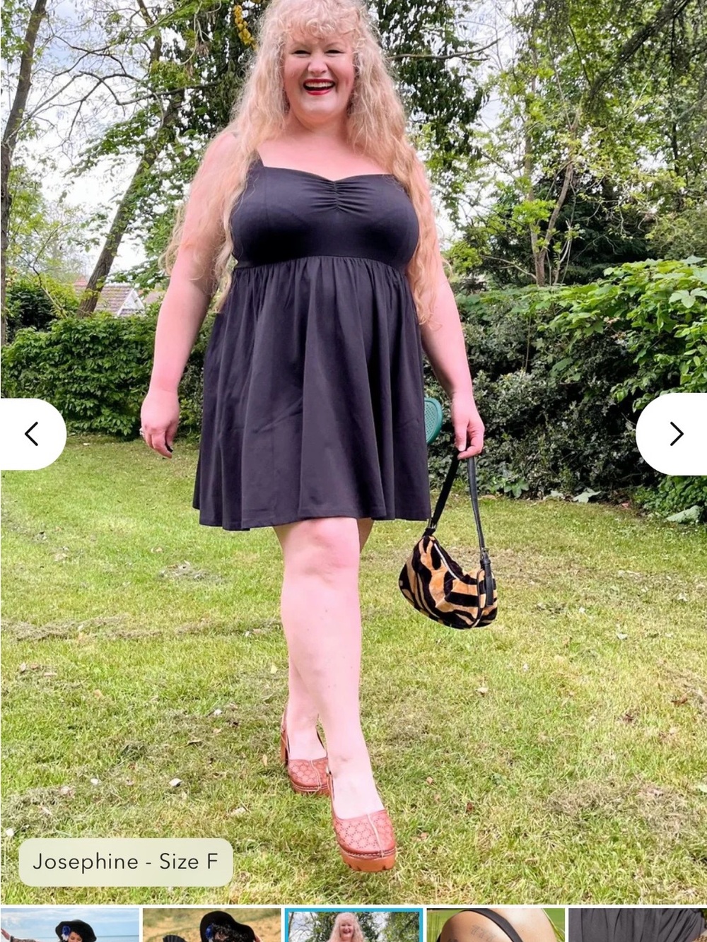 Snag Tights - Audrey Dress Size A/B - Picture 2 of 6